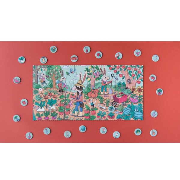 Londji Puzzle 'Rabbit's Garden' – Bild 3