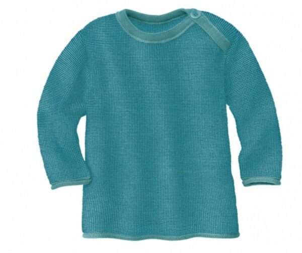 disana Melange-Pullover Merinowolle Baby diverse Farben - Einzelstücke – Bild 7