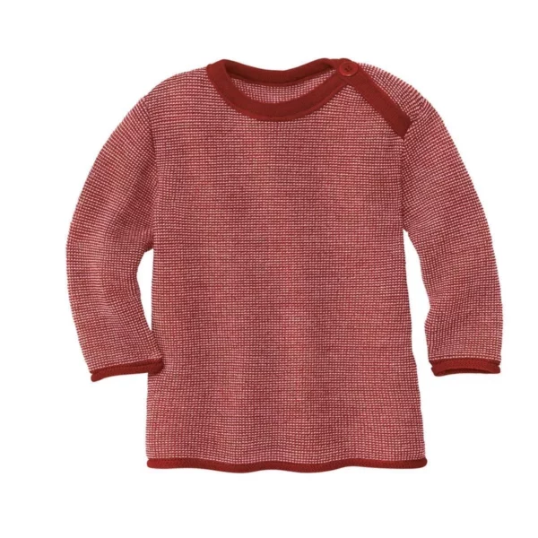 disana Melange-Pullover Merinowolle Baby diverse Farben - Einzelstücke – Bild 5