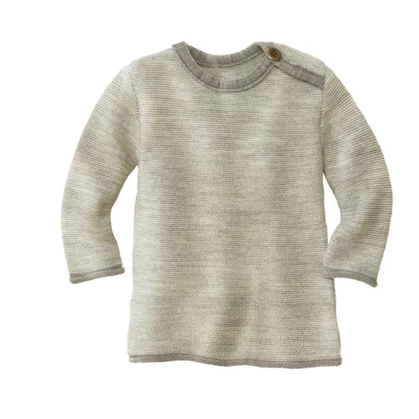disana Melange-Pullover Merinowolle Baby diverse Farben - Einzelstücke – Bild 6