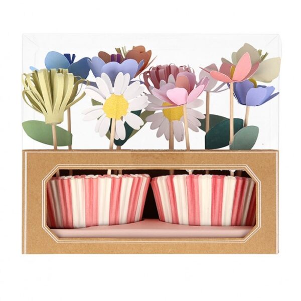 Cupcake-Kit 'Flower Garden' MeriMeri