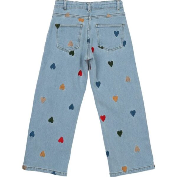 THE NEW TNNessa Wide Jeans mit Herzchen – Bild 2