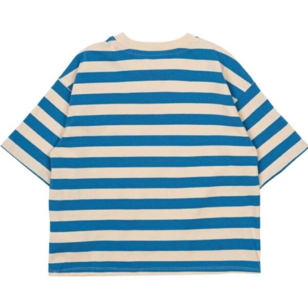 THE NEW TNNanny Oversize T-shirt 'White Swan Striped' – Bild 2