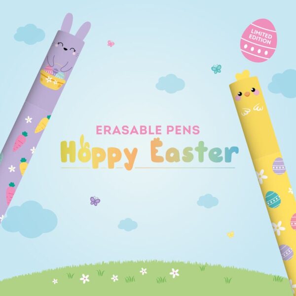 Legami Löschbare Gelstifte Set 'Oster Edition 2025' erasable gel pen happy easter – Bild 2