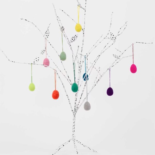A World of Craft Anhänger 'Felt Eggs Bright' (10 Stück) – Bild 3